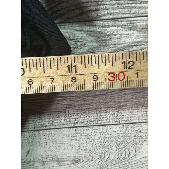 Mod Bod Black‎ Swimsuit Women's size XS Marilyn One-Piece Ruched Design V-Neck - Picture 4 of 7